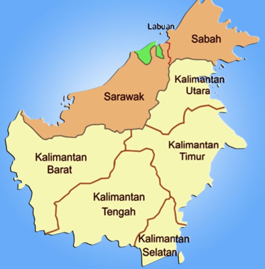 Pulau Kalimantan, Salah Satu Daftar Pulau Indonesia Yang Padat Penduduknya